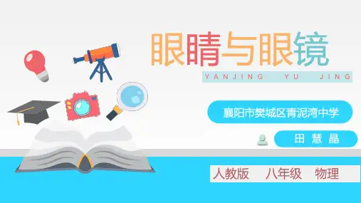 初中物理人教版八年级上册第4节 眼睛和眼镜
