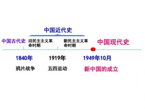 1 中华人民共和国的成立