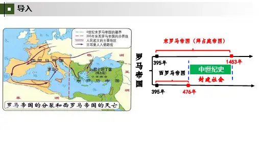 第7、8课 暗夜迷雾——西欧封建社会(政治、经济、思想)大单元教学课件