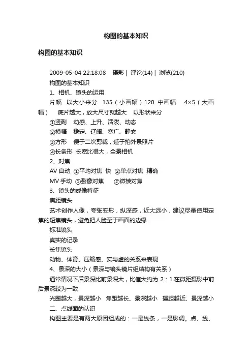 构图的基本知识