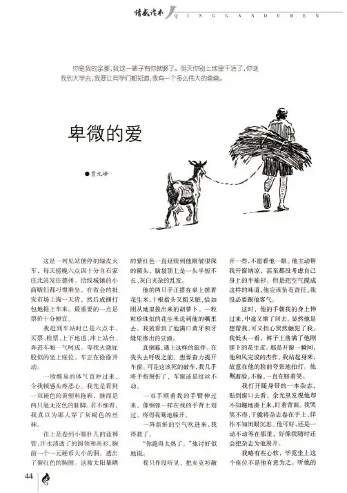 卑微的爱
