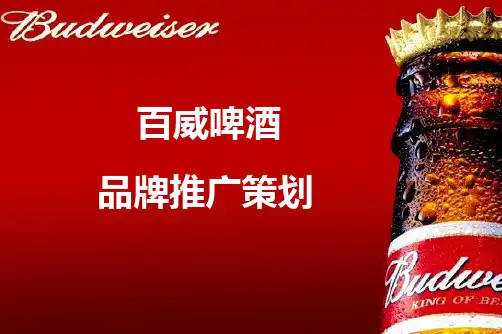 百威啤酒品牌推广策划方案