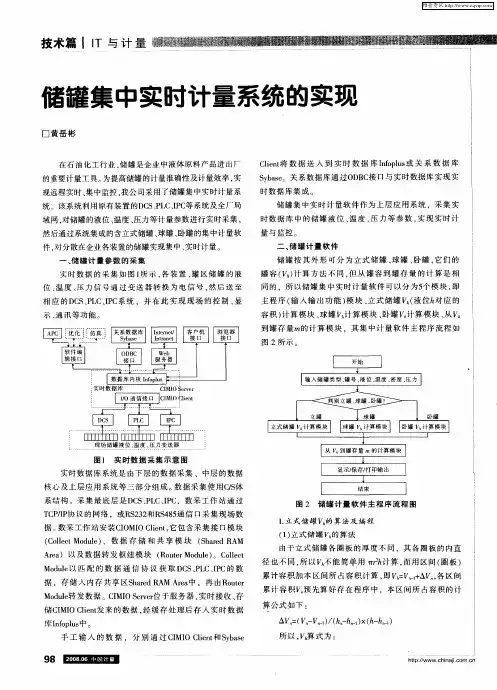 储罐集中实时计量系统的实现