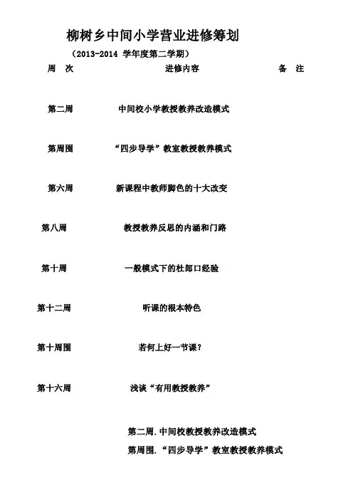 小学教师全套业务学习笔记