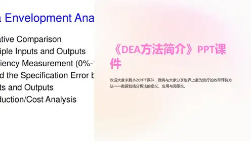 《DEA方法简介》课件