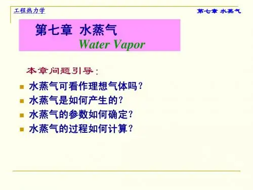 第7章 水蒸气