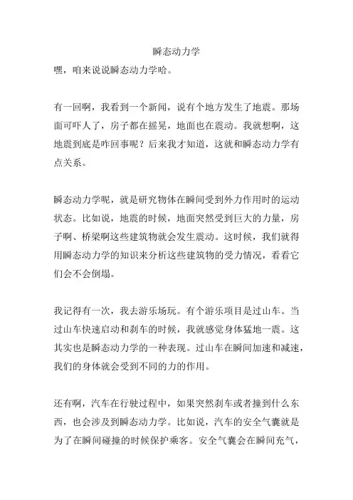 瞬态动力学