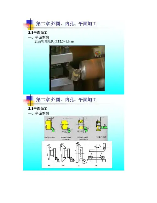 2.3平面加工教程