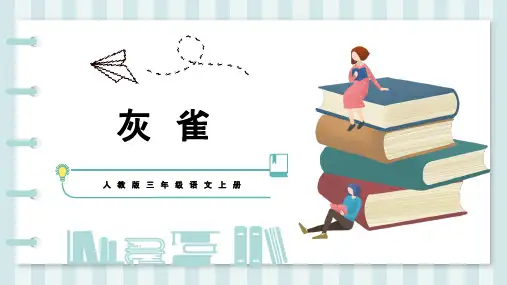 人教版语文三年级上册 《灰雀》课件PPT