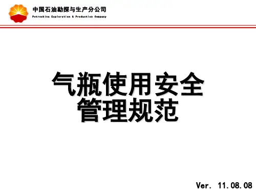 气瓶使用安全管理规范-11.08.08