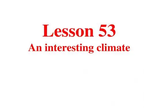 新概念一 Lesson53-54课课件(共32张PPT)