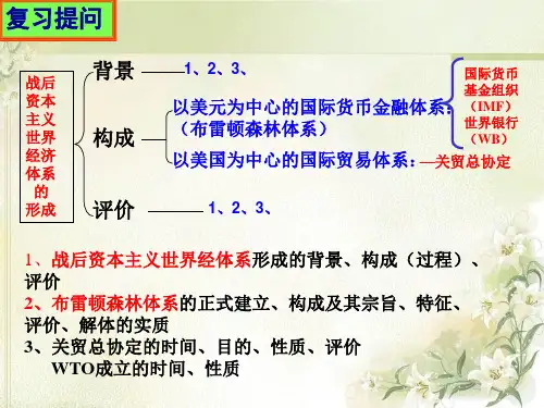 第24课 欧洲的区域经济一体化