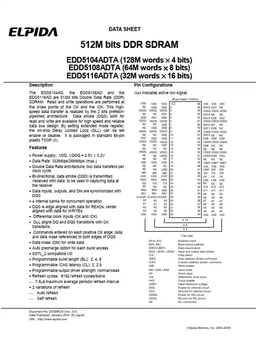 EDD5108ADTA-7BL资料