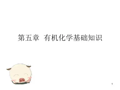 有机化合物概述(课堂PPT)