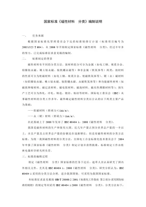 《国家标准》国家标准磁性材料