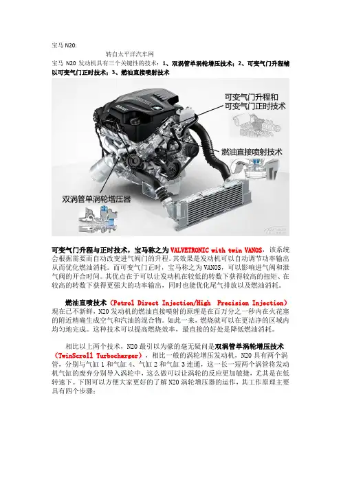 宝马N20发动机介绍