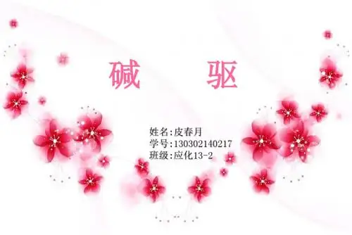 碱  驱
