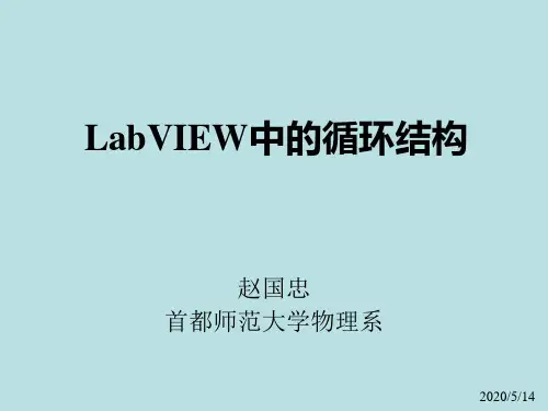LabVIEW中的循环结构
