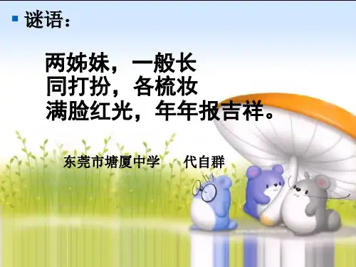 高考复习对对联ppt