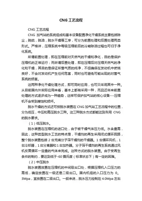 CNG工艺流程