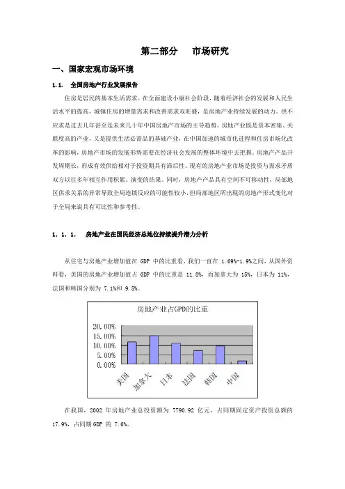 四川绵阳房地产市场调研报告