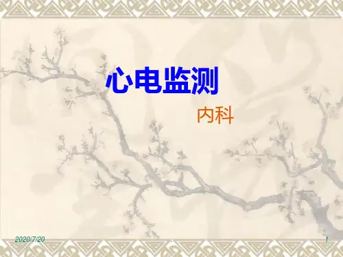 心电监测PPT课件