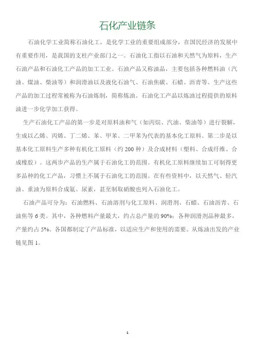 石脑油产业