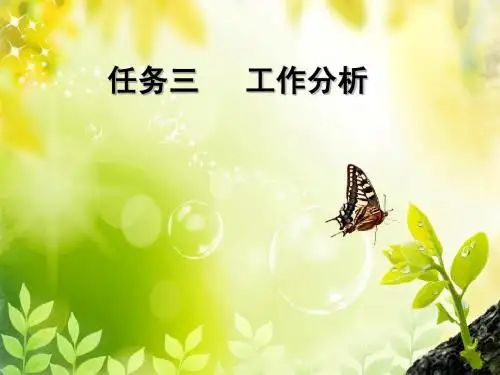 工作分析