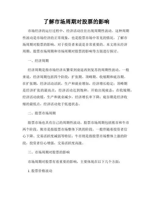 了解市场周期对股票的影响