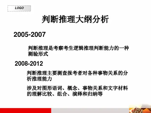行测逻辑推理课件