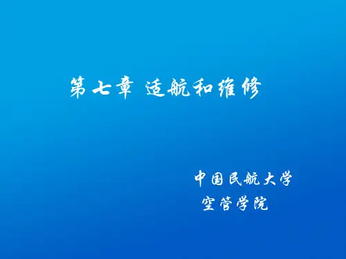 第七章 第一节 适航管理