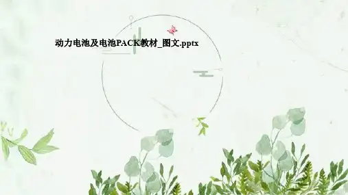动力电池及电池PACK教材_图文