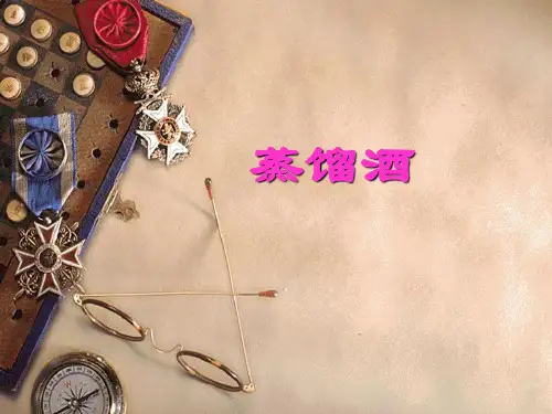 第二章(3) 其它蒸馏酒