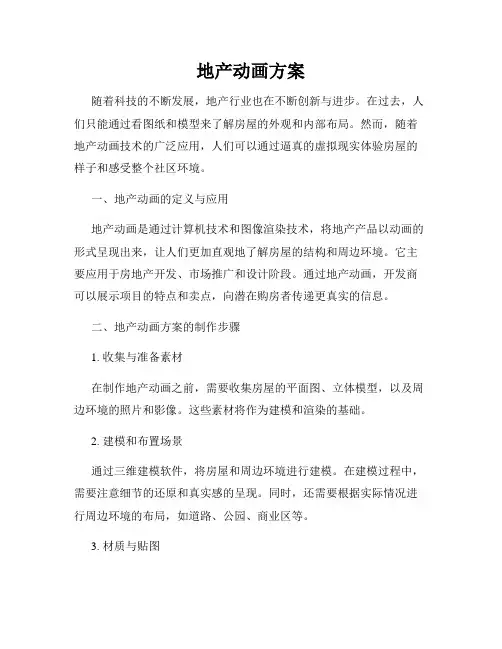 地产动画方案
