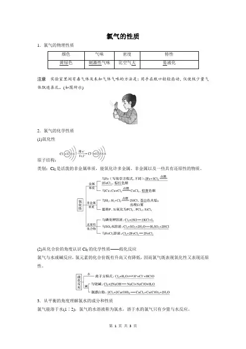 氯气的性质
