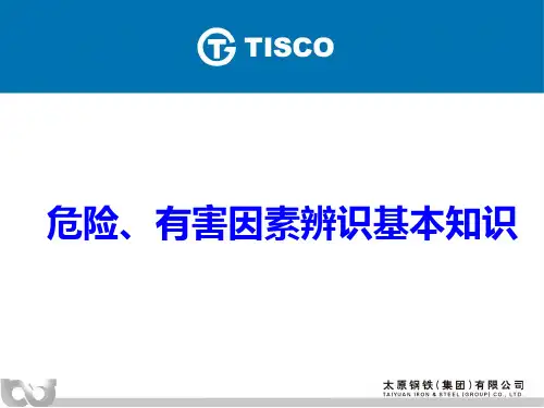 危险有害因素和隐患分类