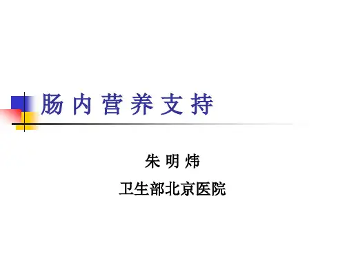 肠内营养