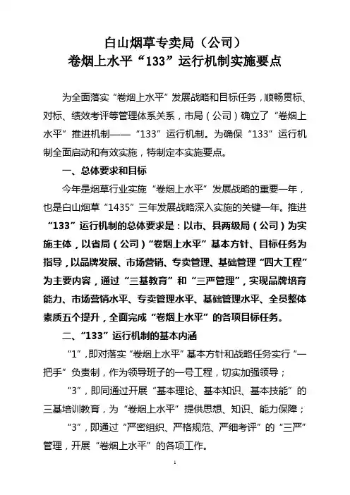 “133”运行机制实施要点(新)(1)