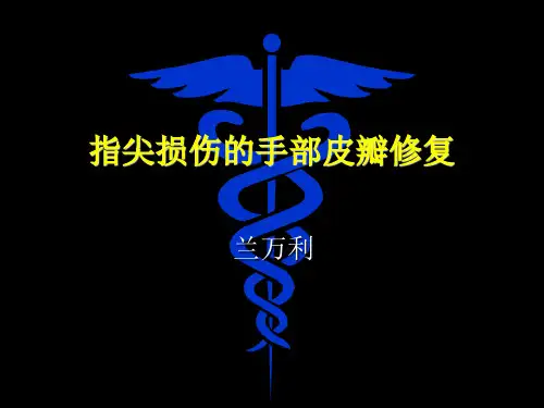 指尖损伤的手部皮瓣修复演示教学