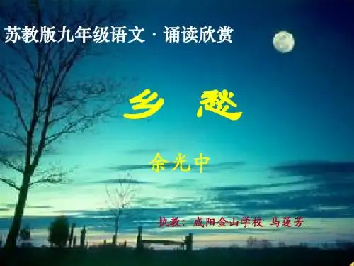 乡愁公开课ppt课件.ppt