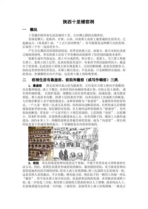 陕西十里铺窑洞(王广力)