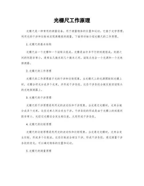 光栅尺工作原理