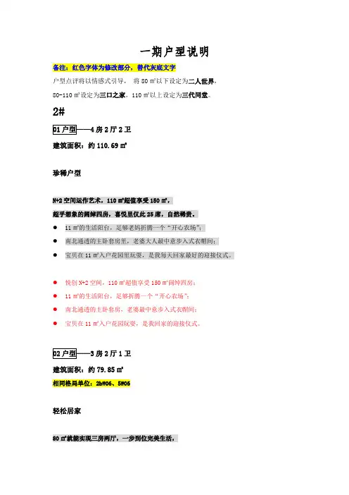 户型点评