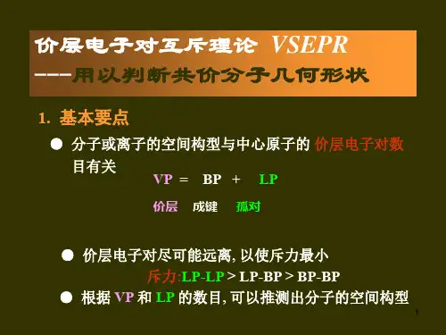 价层电子对互斥理论
