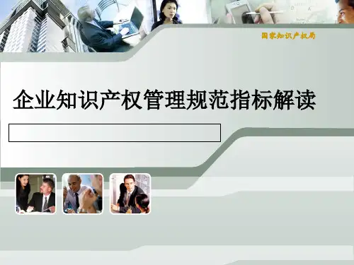 企业知识产权管理规范指标解读.pptx