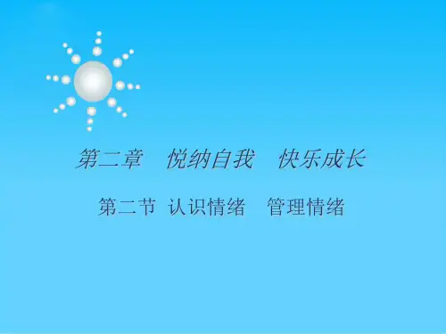 如何认识情绪与管理情绪(ppt 20页)