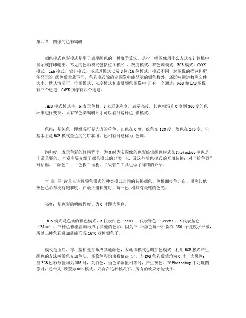PhotoshopCS3新手特训-第四章