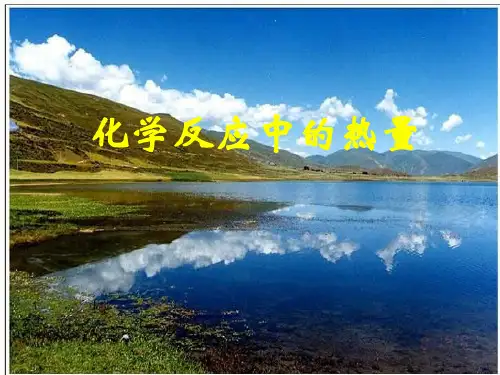 高一化学化学反应中的热量变化PPT优秀课件