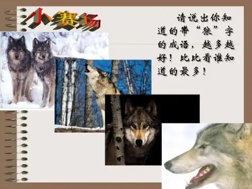 东郭先生和狼PPT课件1 北师大版 (共12张PPT)