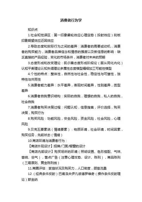 消费者行为学
